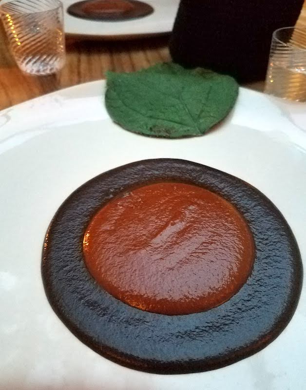 Plate of mole madre at Pujol in Mexico City