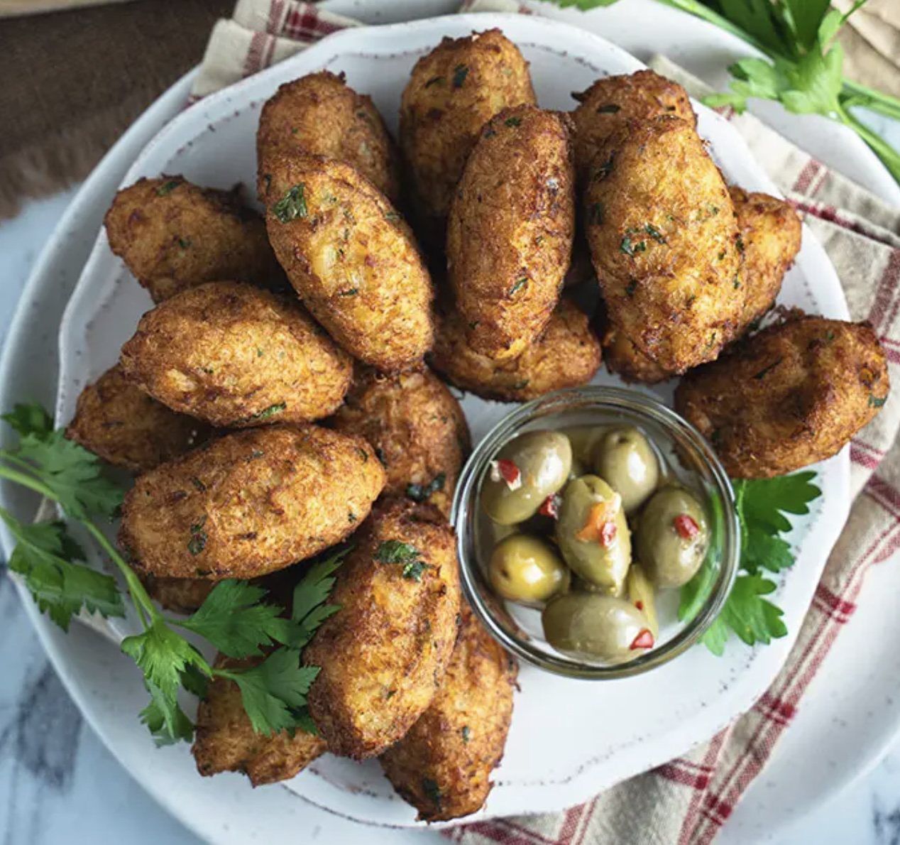 Pastéis de bacalhau (Portuguese cod pastry)