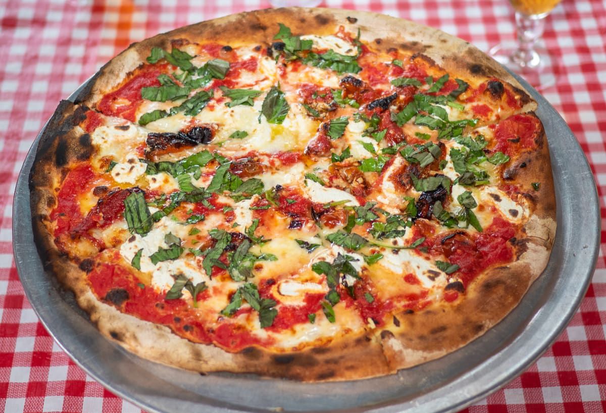 New York-style pizza