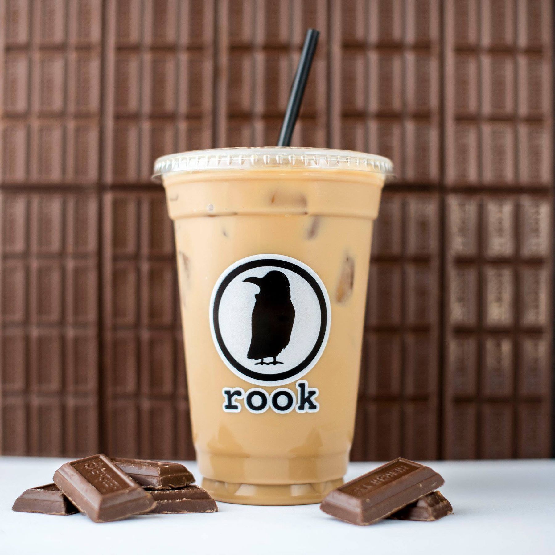 Iced coffee from Rook Coffee in Point Pleasant